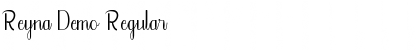 Download Reyna Demo Font Download Reyna Demo Font