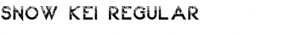 Snow Kei Regular Font