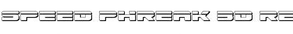 Download Speed Phreak 3D Font