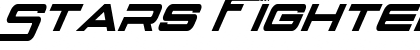 Stars Fighters Regular Font