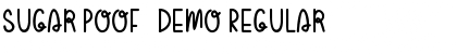 Sugar Poof-demo Regular Font