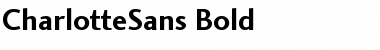 CharlotteSans Bold Font