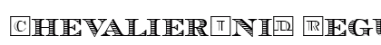 ChevalierIniD Regular preview