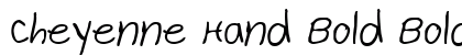 Cheyenne Hand Bold Bold preview