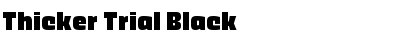 Thicker Trial Black Font