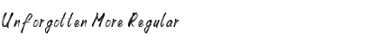 Download Unforgotten More Font Download Unforgotten More Font