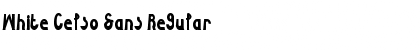 White Celso Sans Regular Font White Celso Sans Regular Font