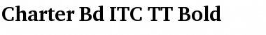 Download Charter Bd ITC TT Font