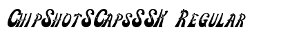 ChipShotSCapsSSK Regular preview