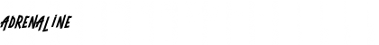 Download ADRENALINE Font