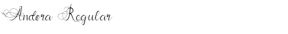 Andora Regular Font