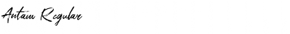 Antam Regular Font