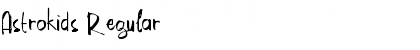Astrokids Regular Font