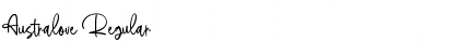 Australove Regular Font