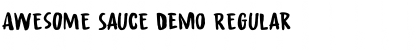 Awesome Sauce DEMO Regular Font