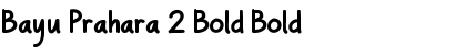 Download Bayu Prahara 2 Bold Font