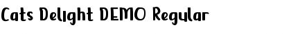 Download Cats Delight DEMO Font Download Cats Delight DEMO Font
