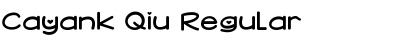 Download Cayank Qiu Font