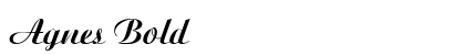 Agnes Bold Preview