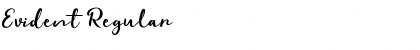 Download Evident Font