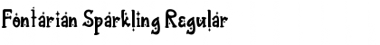 Fontarian Sparkling Regular Font