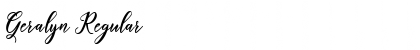 Download Geralyn Font
