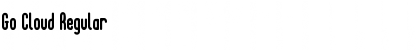 Download Go Cloud Font Download Go Cloud Font