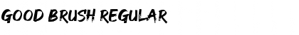 Download GOOD BRUSH Font