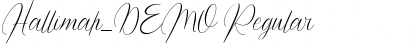 Download Hallimah_DEMO Font Download Hallimah_DEMO Font