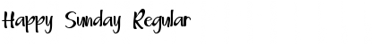 Download Happy Sunday Font