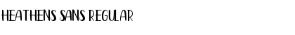Download Heathens Sans Font