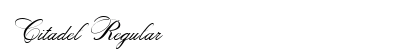 Citadel Regular Preview