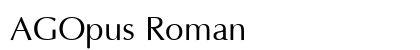 AGOpus Roman preview