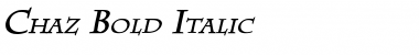 Download Chaz Font