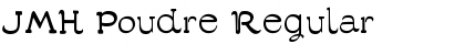 JMH Poudre Regular Font