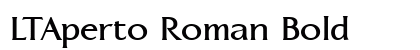 LTAperto Roman Bold preview