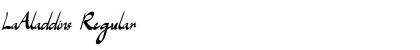 Download LaAladdins Font