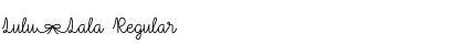 Download Lulu-Lala Font