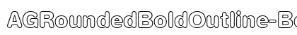 AGRoundedBoldOutline-Book Book preview