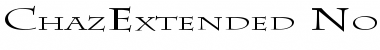 Download ChazExtended Font