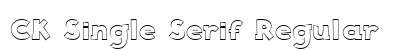 CK Single Serif Regular preview