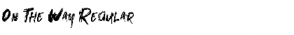 Download On The Way Font