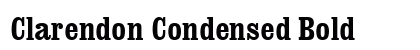 Clarendon Condensed Bold preview
