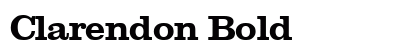 Clarendon Bold preview