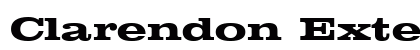 Clarendon Extended Bold preview