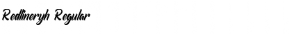 Download Redlineryh Font Download Redlineryh Font