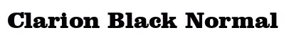 Clarion Black Normal preview