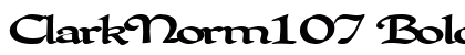 ClarkNorm107 Bold preview