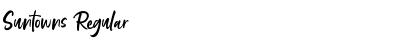 Suntowns Regular Font