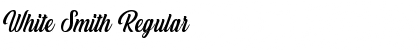 White Smith Regular Font